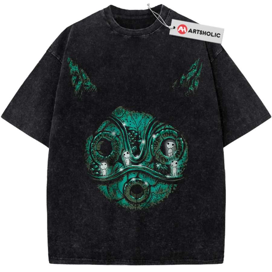 Alternative view of Princess Mononoke Shirt, Studio Ghibli Shirt, Anime Shirt, Vintage T-Shirt