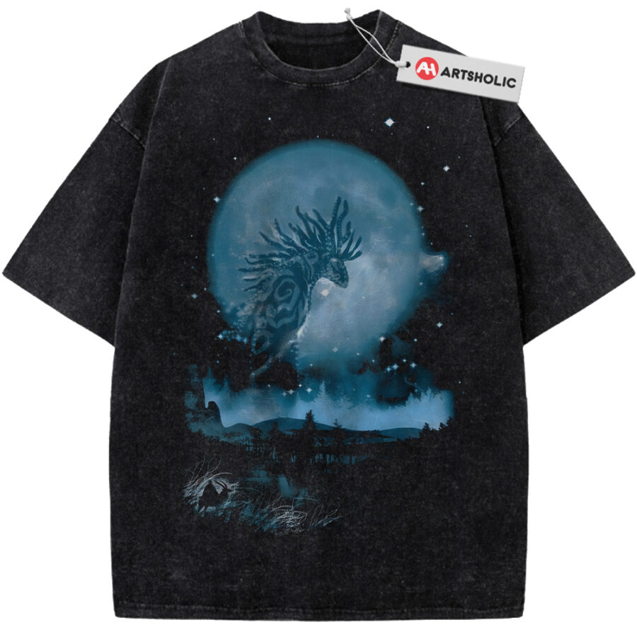 Alternative view of Princess Mononoke Shirt, Studio Ghibli Shirt, Anime Shirt, Vintage T-Shirt