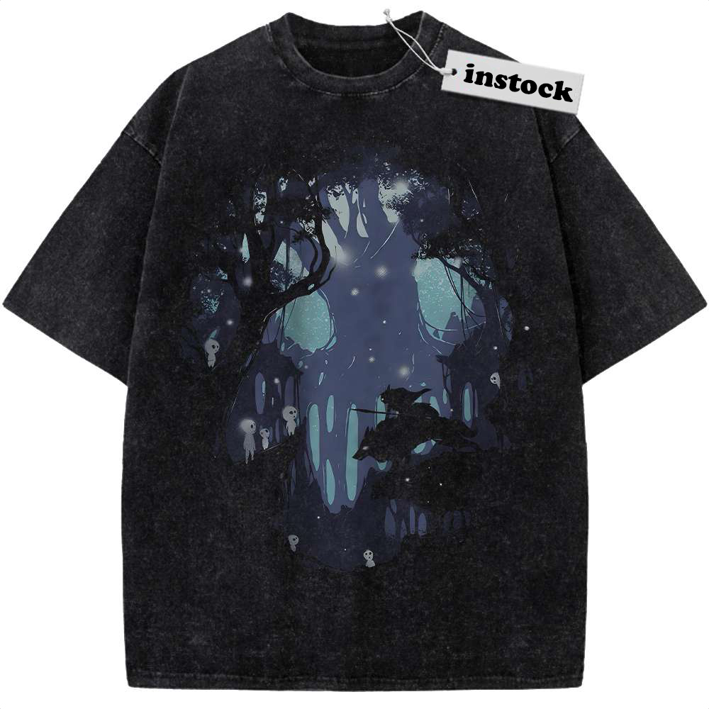 Princess Mononoke Shirt, Studio Ghibli Shirt, Anime Shirt, Vintage T-Shirt