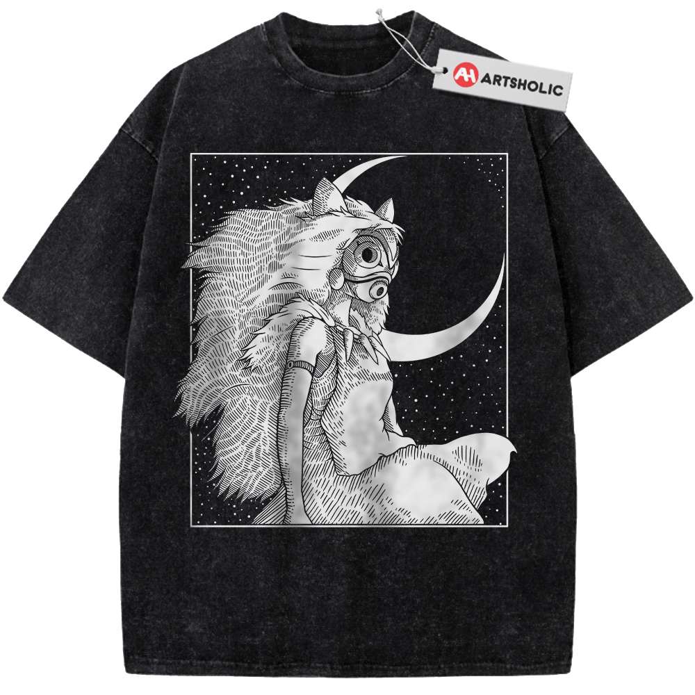 Princess Mononoke Shirt, Studio Ghibli Shirt, Anime Shirt, Vintage Tee
