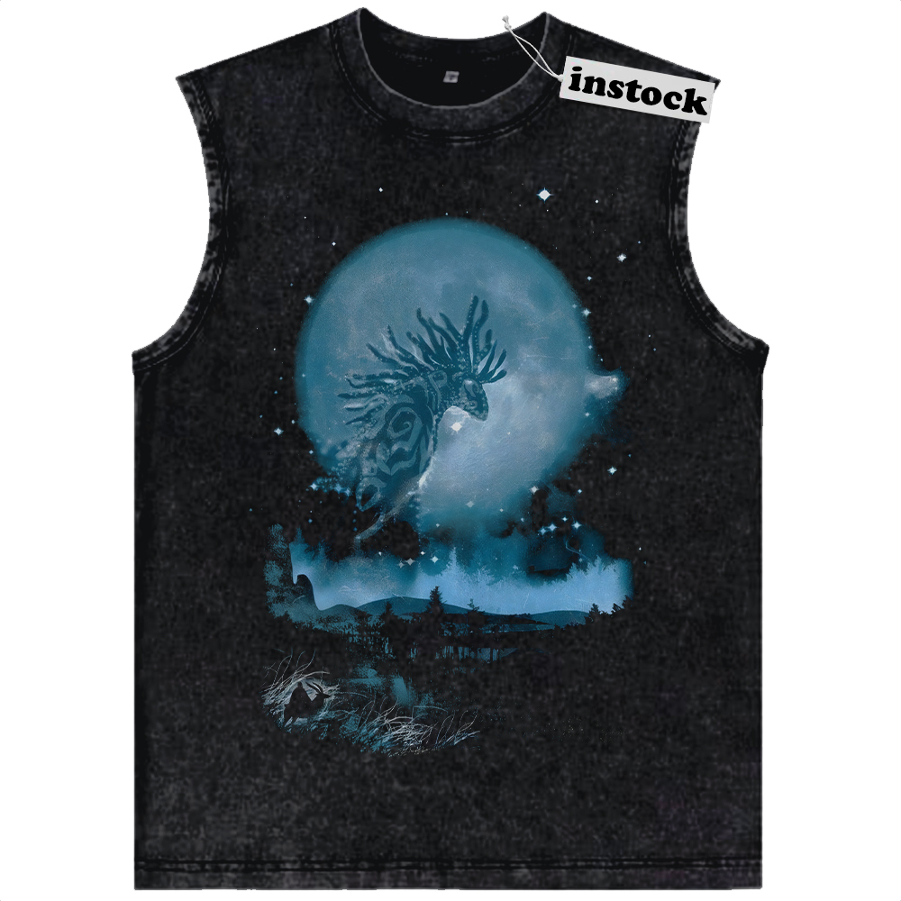 Princess Mononoke Tank Top, Studio Ghibli Tank Top, Anime Tank Top, Vintage Tank Top