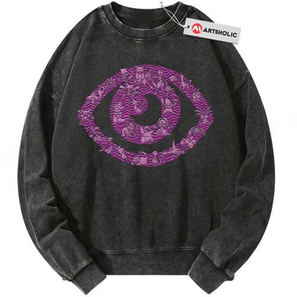 Psychic-Type Pokemon Sweatshirt, Anime Sweatshirt, Vintage Sweatshirt