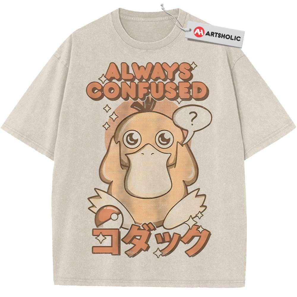 Psyduck Shirt, Pokemon shirt, Anime Shirt, Vintage Tee