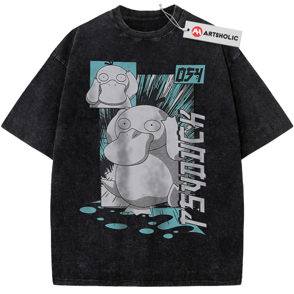 Alternative view of Psyduck Shirt, Pokemon shirt, Anime Shirt, Vintage Tee