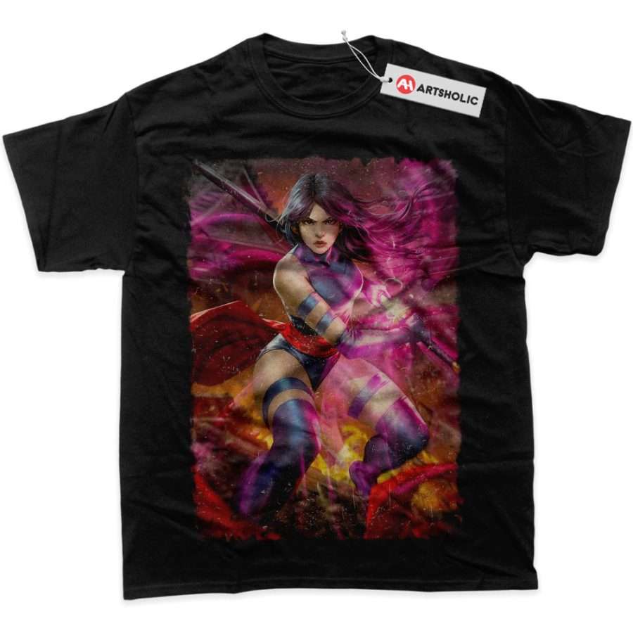 Alternative view of Psylocke Shirt, X-Men Shirt, Marvel Comics Shirt, Graphic Tee