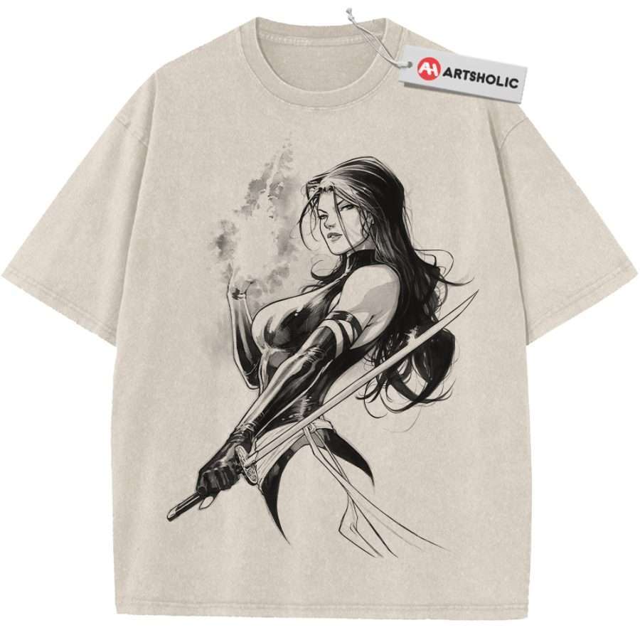 Alternative view of Psylocke Shirt, X-Men Shirt, Marvel Comics Shirt, Vintage T-Shirt