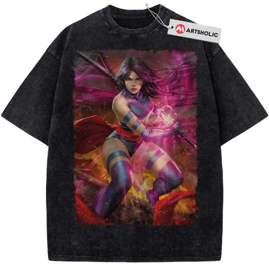 Alternative view of Psylocke Shirt, X-Men Shirt, Marvel Comics Shirt, Vintage Tee