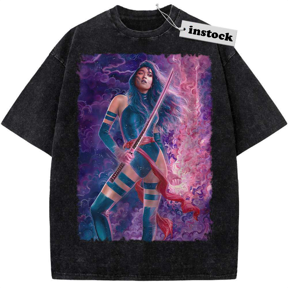 Psylocke Shirt, X-Men Shirt, Marvel Comics Shirt, Vintage Tee