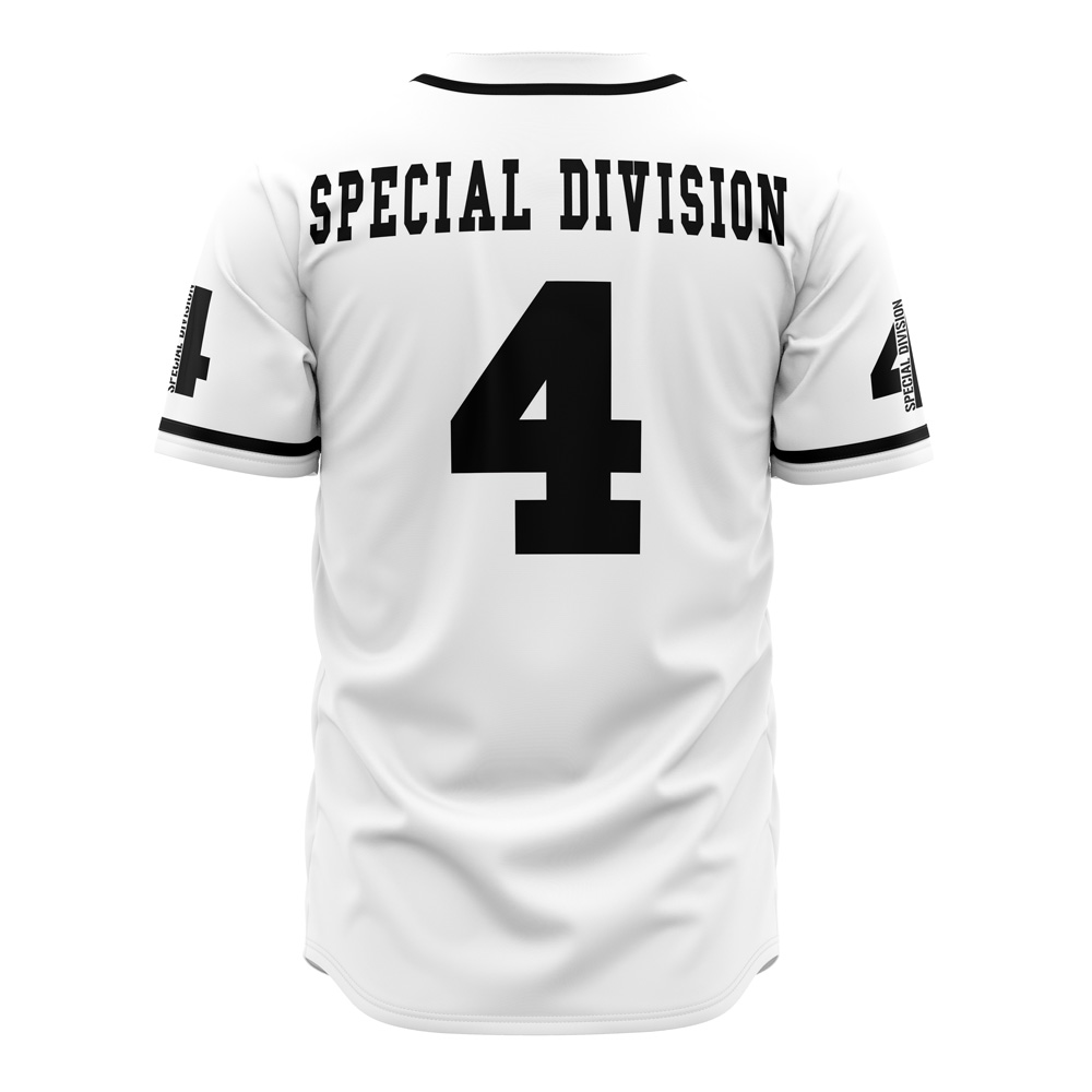 Alternative view of Public Safety Devil Hunters Chainsaw Man Baseball Jersey