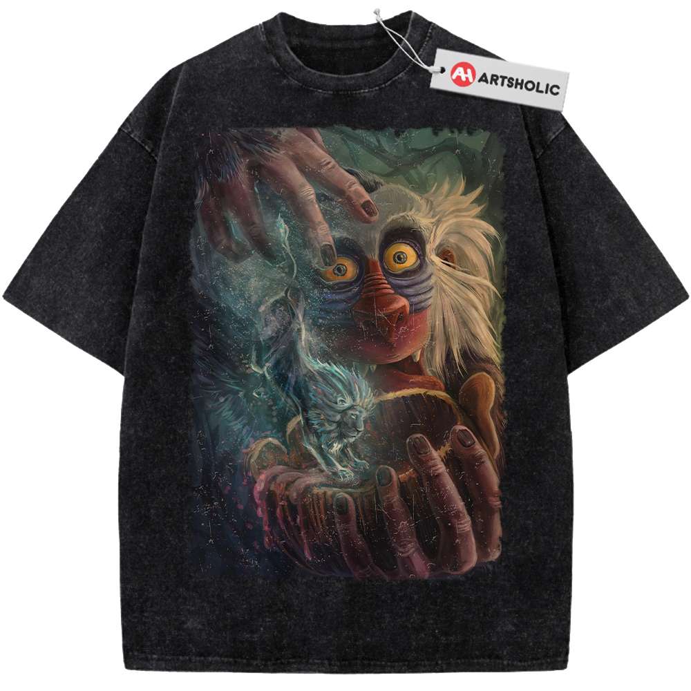 Alternative view of Rafiki Shirt, The Lion King Shirt, Disney Shirt, Animated Shirt, Vintage Tee