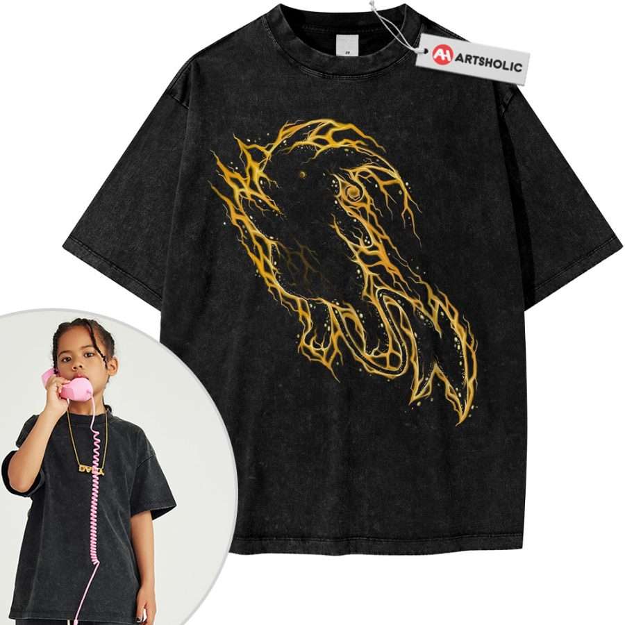 Alternative view of Raichu Shirt For Kids, Pokemon Shirt For Kids, Anime Shirt For Kids, Vintage T-Shirt For Kids