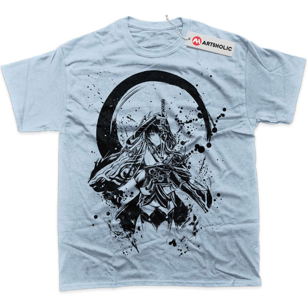 Raiden Shogun Shirt, Genshin Impact Shirt, Game Shirt, Graphic T-Shirt