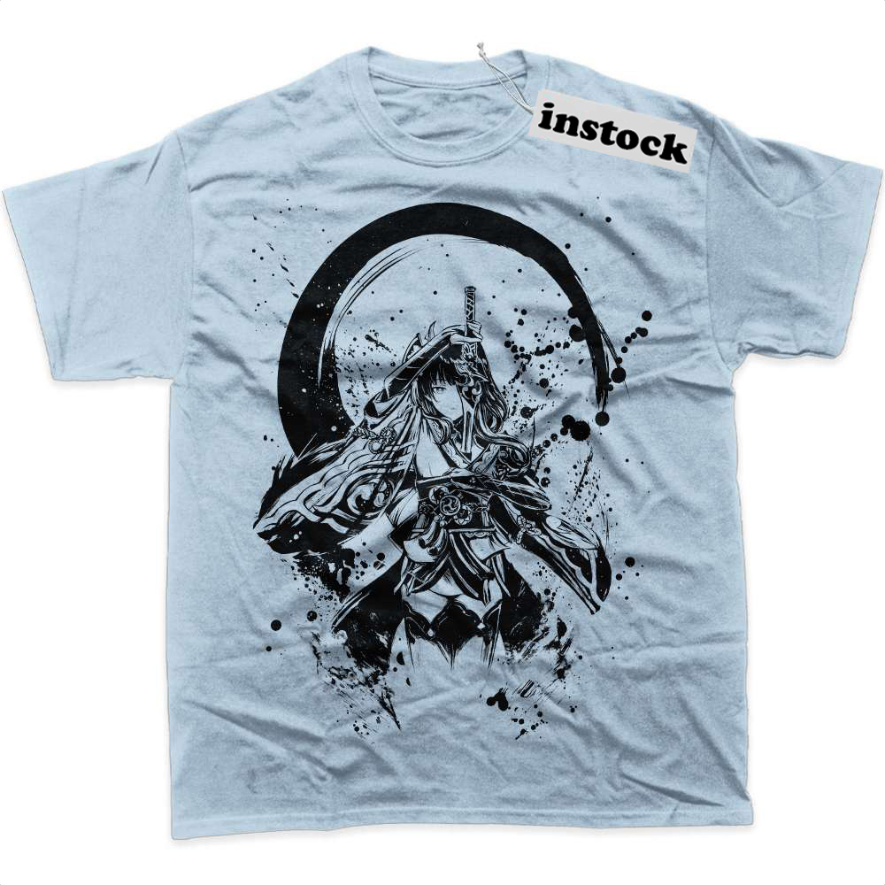 Raiden Shogun Shirt, Genshin Impact Shirt, Game Shirt, Graphic T-Shirt