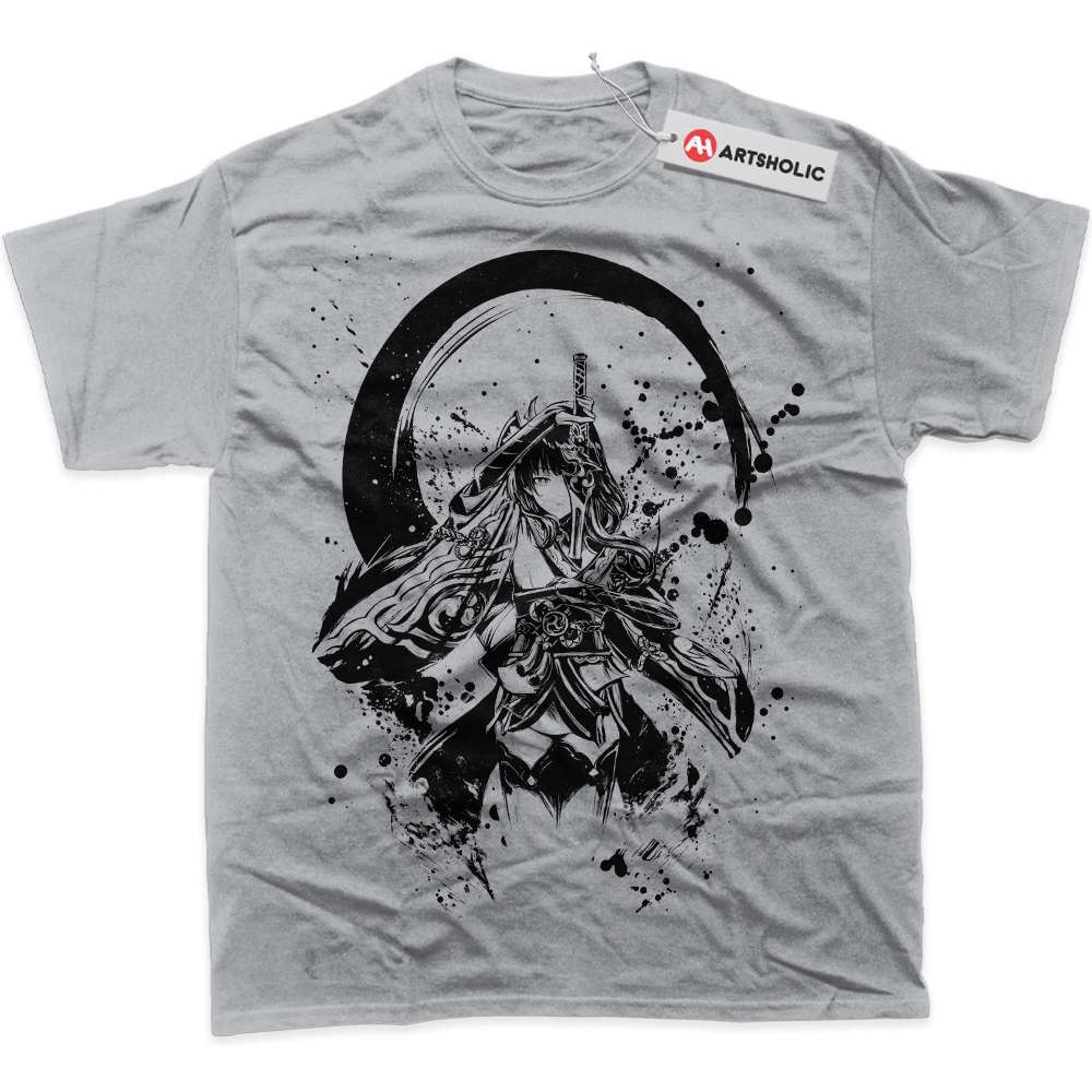 Alternative view of Raiden Shogun Shirt, Genshin Impact Shirt, Game Shirt, Graphic T-Shirt