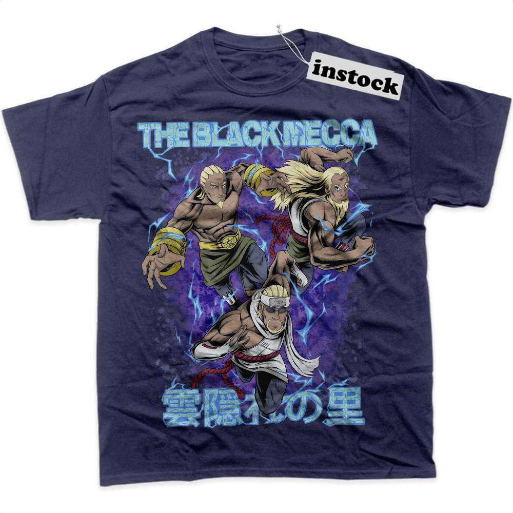 Raikage Shirt, Naruto Shirt, Anime Shirt, Graphic T-Shirt