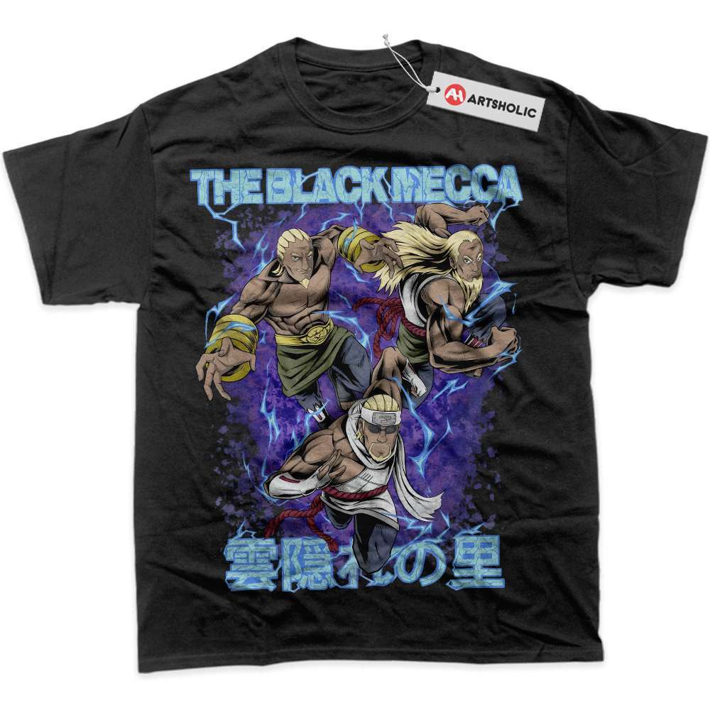 Alternative view of Raikage Shirt, Naruto Shirt, Anime Shirt, Graphic T-Shirt