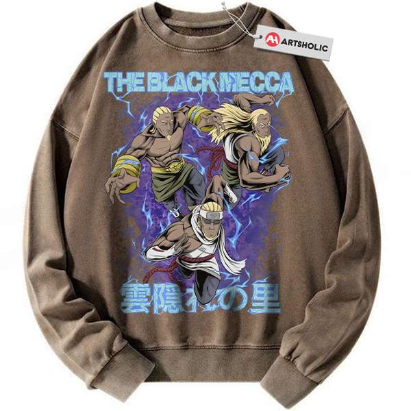 Alternative view of Raikage Sweatshirt, Naruto Sweatshirt, Anime Sweatshirt, Vintage Sweatshirt