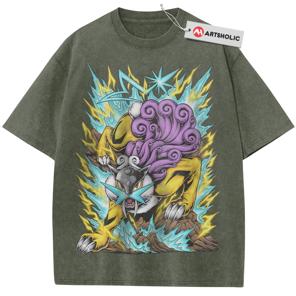 Alternative view of Raikou Shirt, Anime Shirt, Vintage Tee