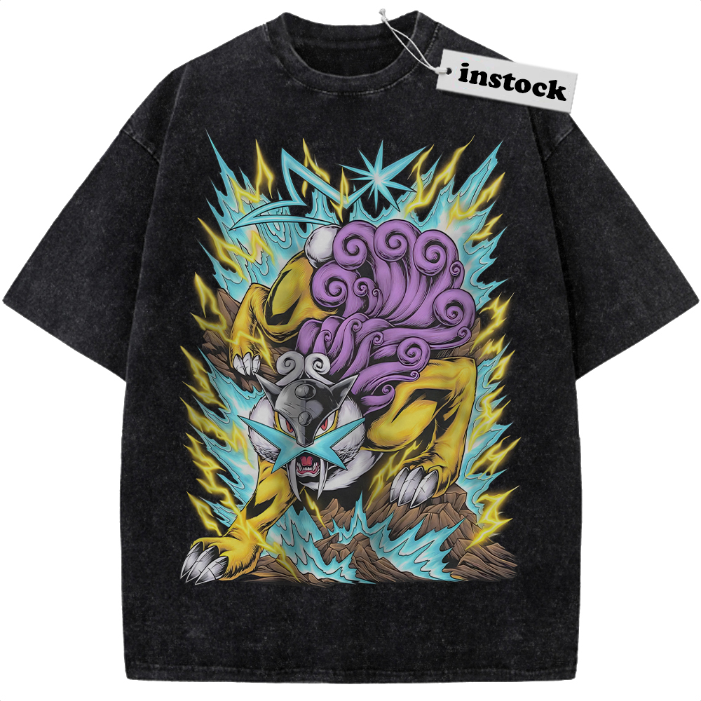 Raikou Shirt, Anime Shirt, Vintage Tee