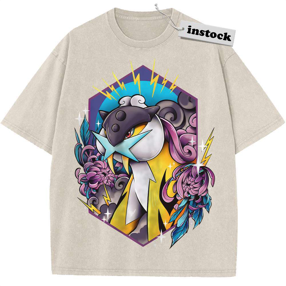 Raikou Shirt, Pokemon shirt, Anime Shirt, Vintage T-Shirt