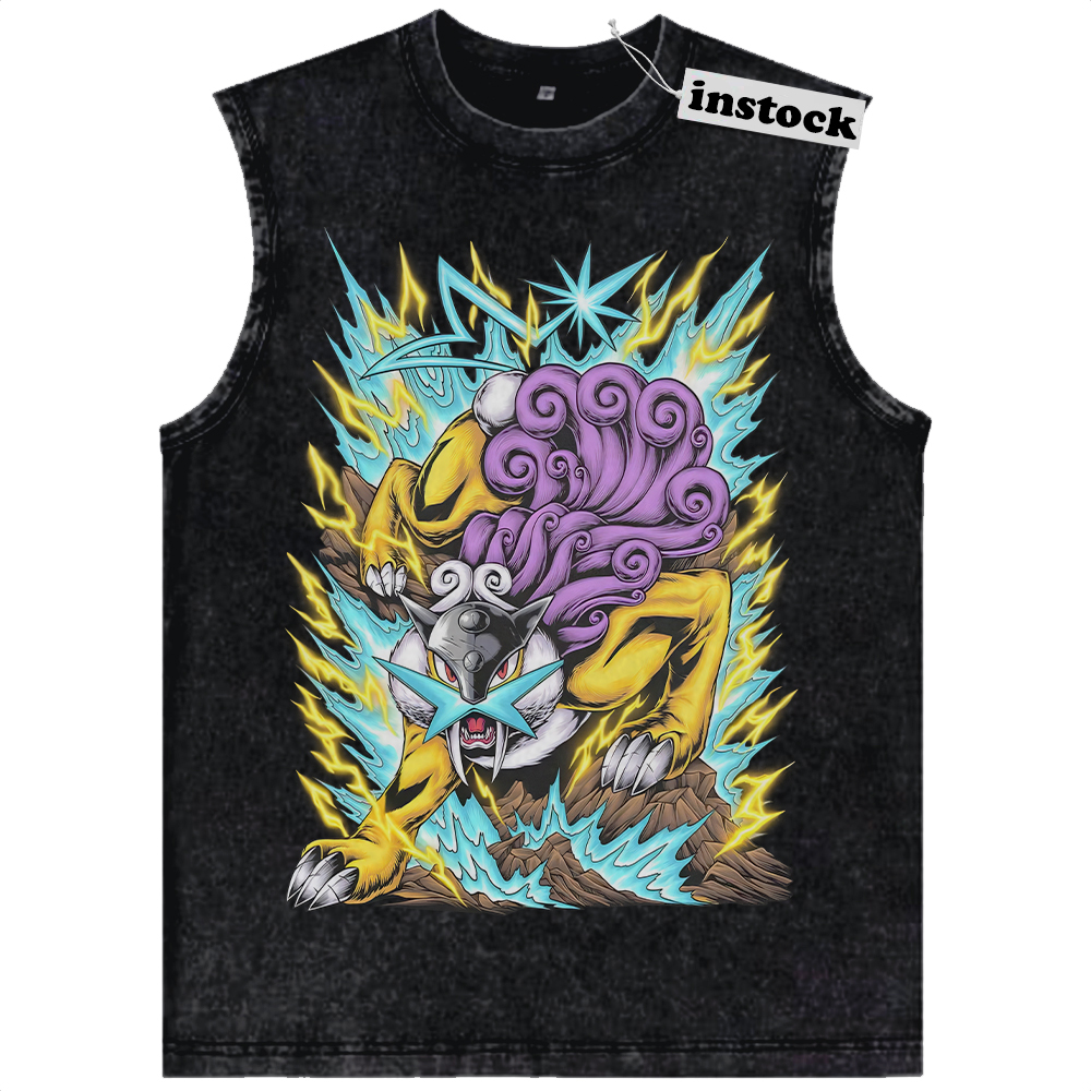 Raikou Tank Top, Anime Tank Top, Vintage Tank Top