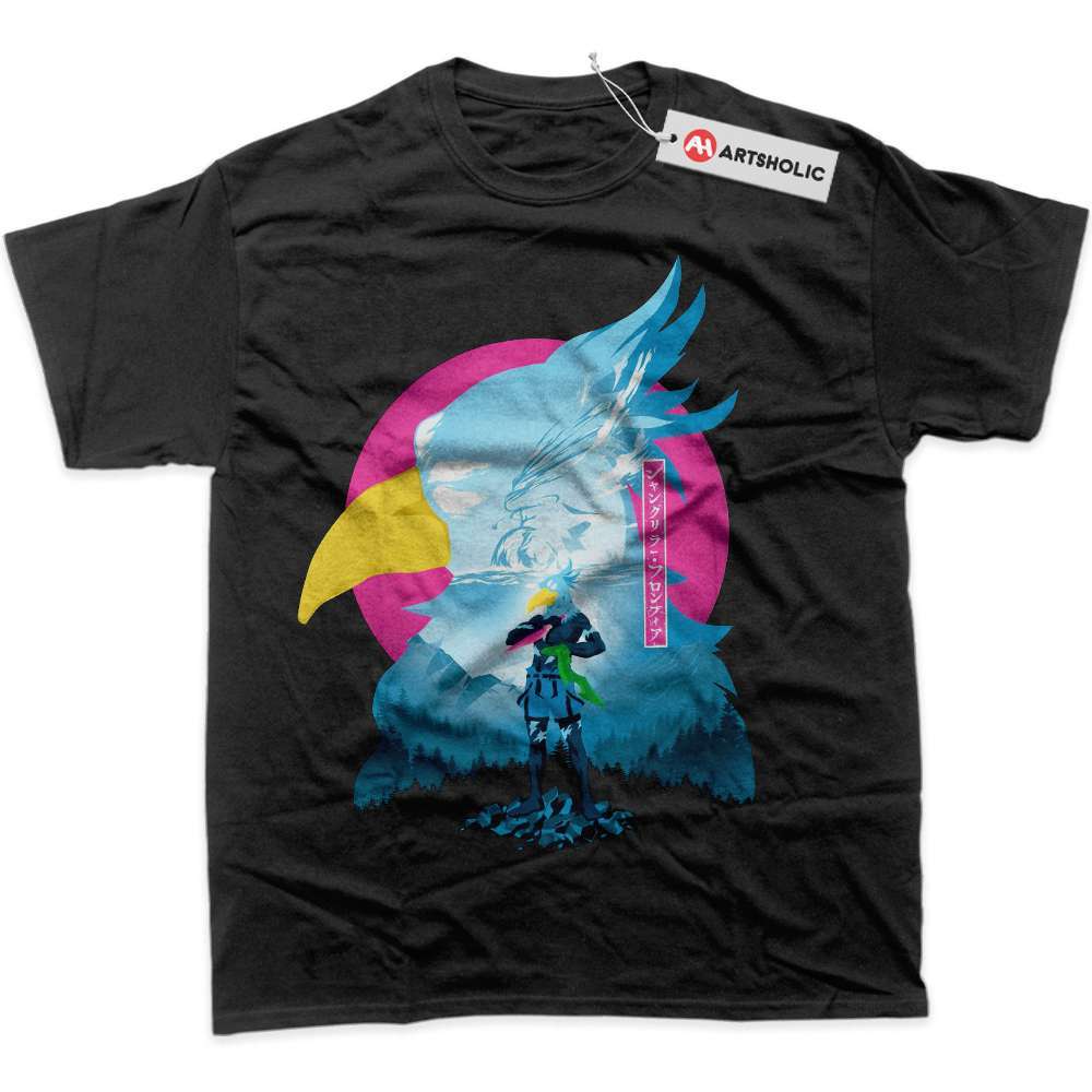Alternative view of Rakuro Hizutome Shirt, Shangri-La Frontier Shirt, Anime Shirt, Graphic T-Shirt