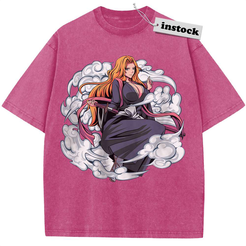 Rangiku Matsumoto Shirt, Bleach Shirt, Anime Shirt, Vintage T-Shirt