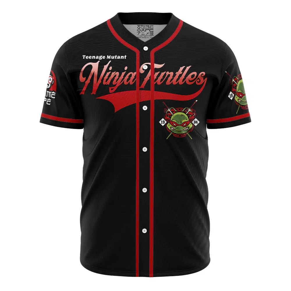 Raphael Teenage Mutant Ninja Turtles Baseball Jersey