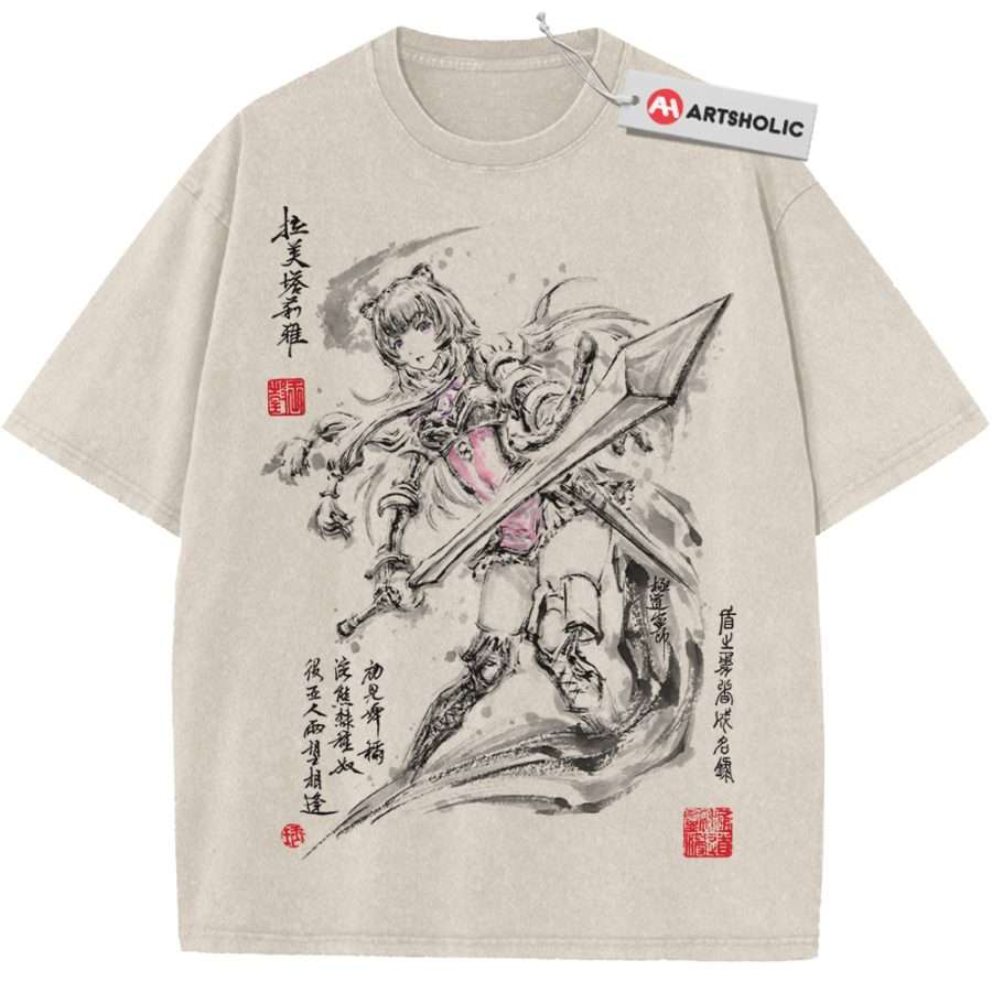 Alternative view of Raphtalia Shirt, The Rising of The Shield Hero Shirt, Anime Shirt, Vintage Tee