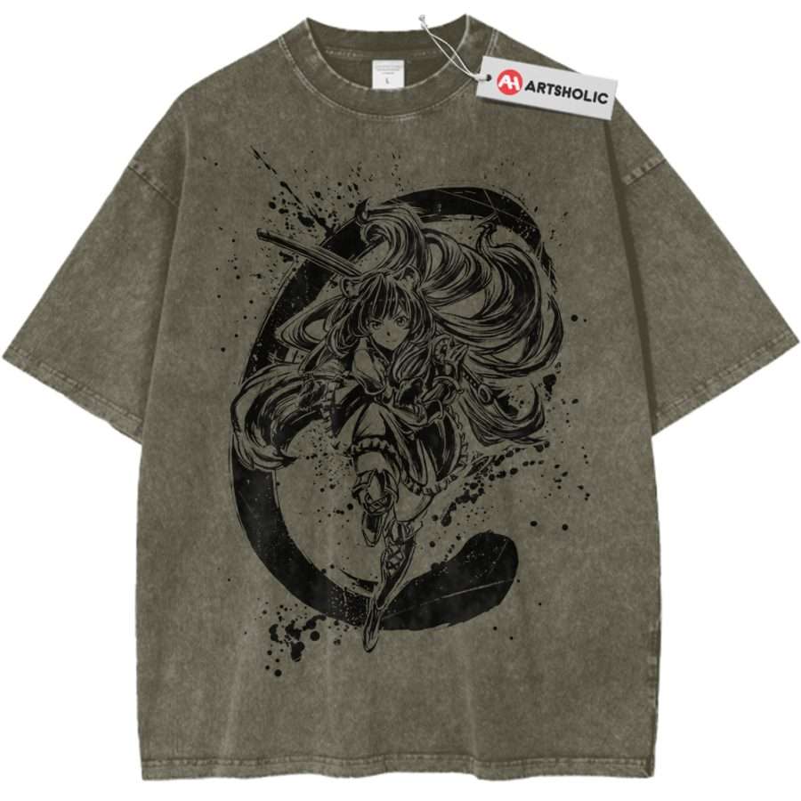 Alternative view of Raphtalia Shirt, The Rising of the Shield Hero Shirt, Anime Shirt, Vintage Tee