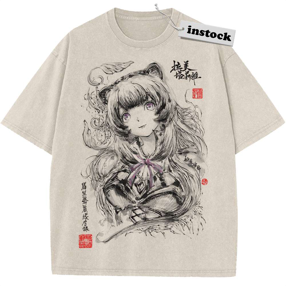 Raphtalia Shirt, The Rising of The Shield Hero Shirt, Anime Shirt, Vintage Tee