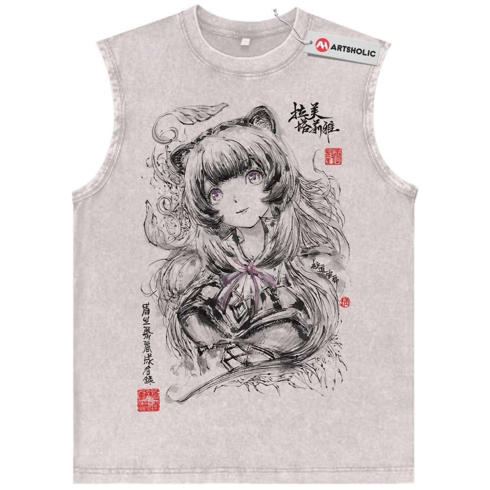 Raphtalia Tank Top, The Rising of The Shield Hero Tank Top, Anime Tank Top, Vintage Tank Top