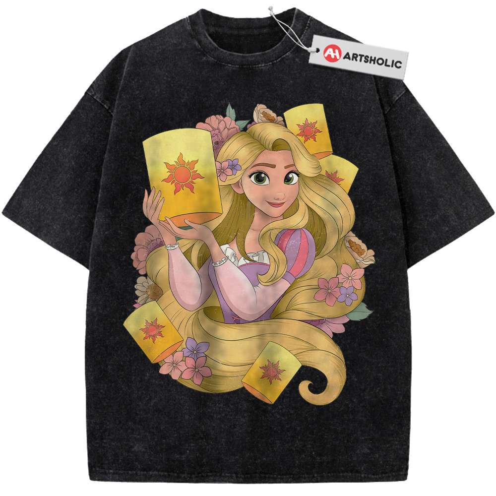 Alternative view of Rapunzel Shirt, Tangled Shirt, Animated Shirt, Vintage Tee