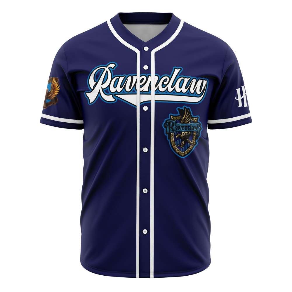 Ravenclaw House Harry Potter Custom Baseball Jersey - Otaku Hall