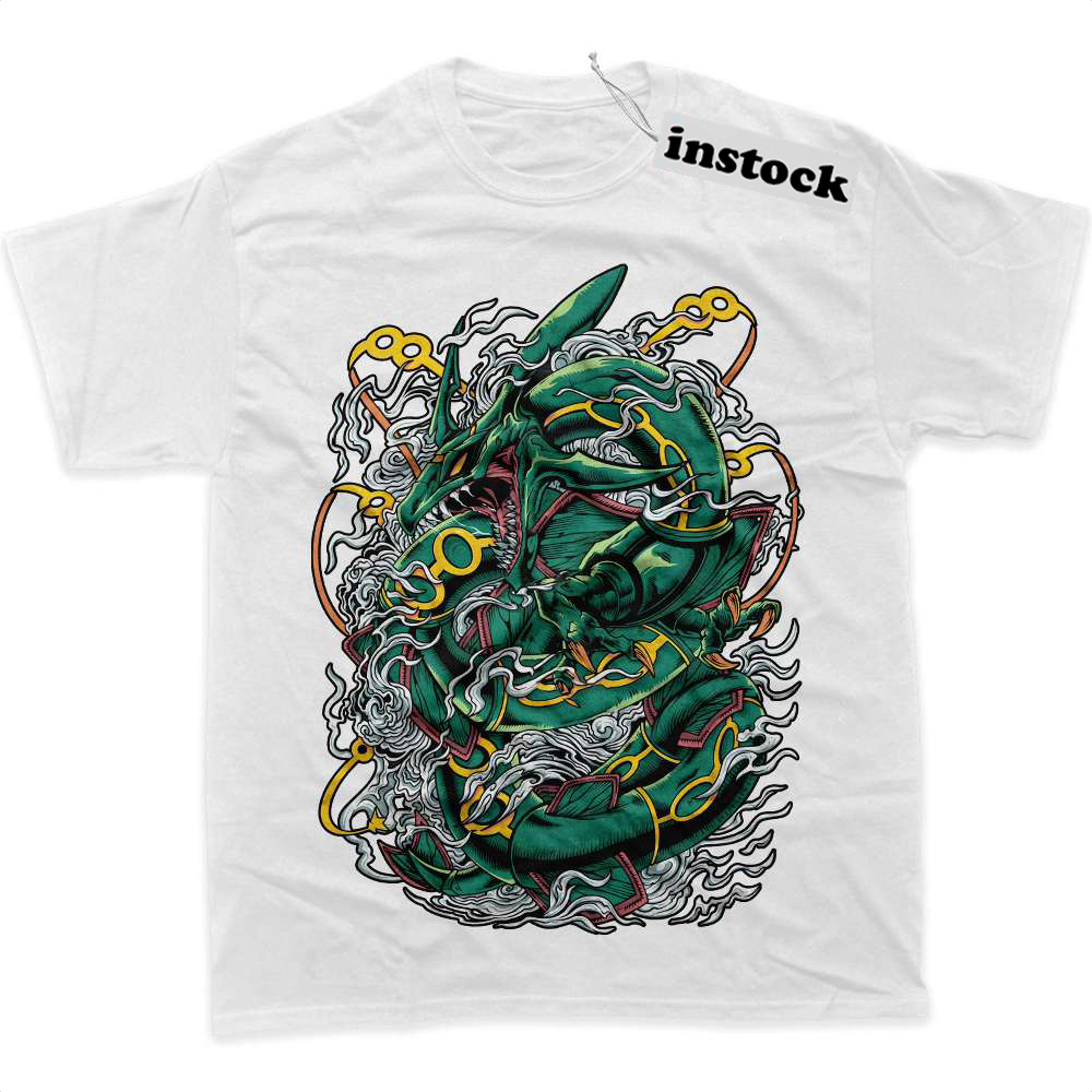 Rayquaza Shirt, Pokemon Shirt, Anime Shirt, graphic T-Shirt
