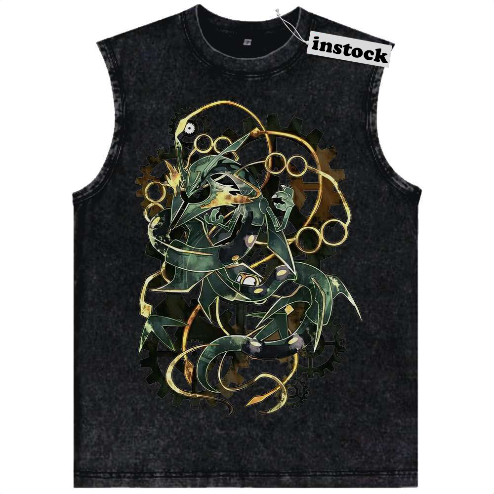 Rayquaza Tank Top, Pokemon Tank Top, Anime Tank Top, Vintage Tank Top