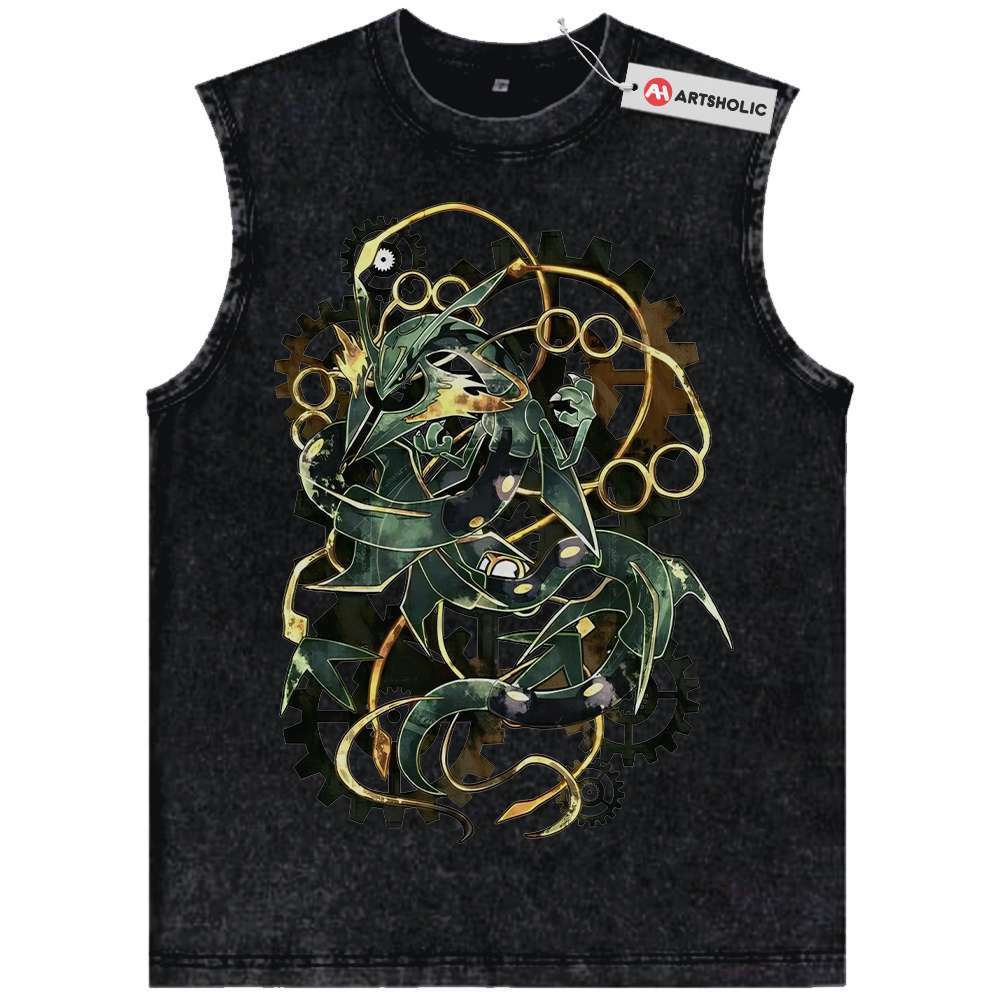 Rayquaza Tank Top, Pokemon Tank Top, Anime Tank Top, Vintage Tank Top