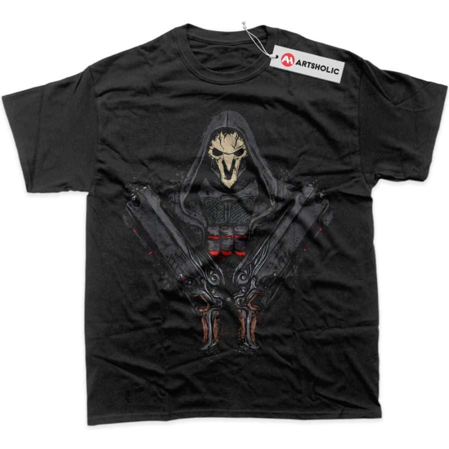Alternative view of Reaper Shirt, Overwatch Shirt, Game Shirt, Graphic Tee