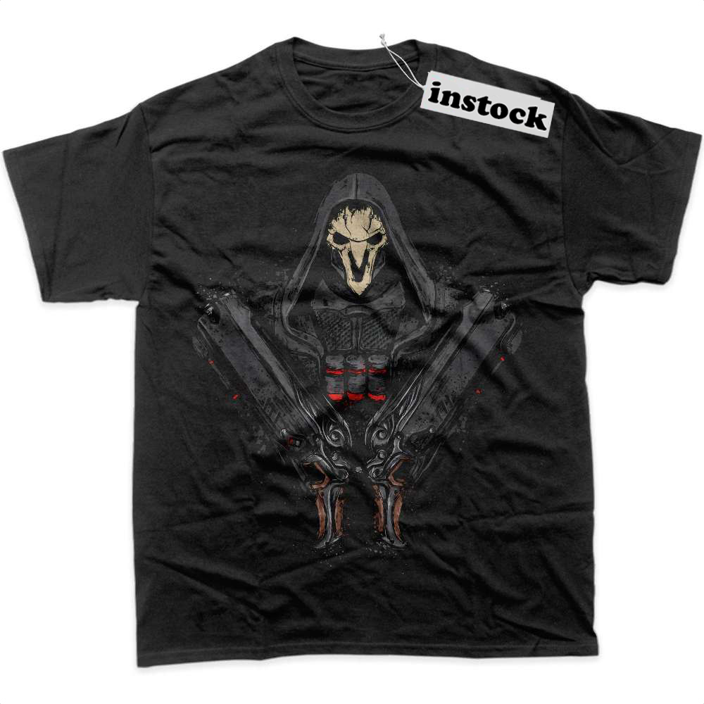 Reaper Shirt, Overwatch Shirt, Game Shirt, Graphic Tee