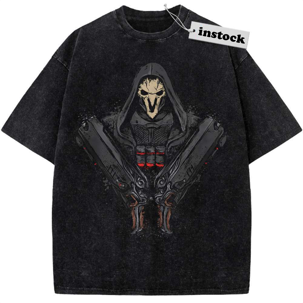 Reaper Shirt, Overwatch Shirt, Game Shirt, Vintage Tee