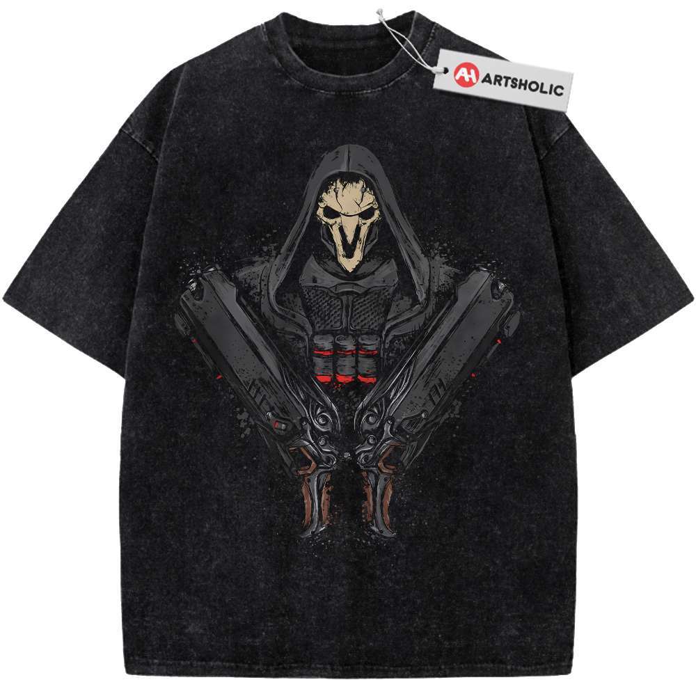 Reaper Shirt, Overwatch Shirt, Game Shirt, Vintage Tee