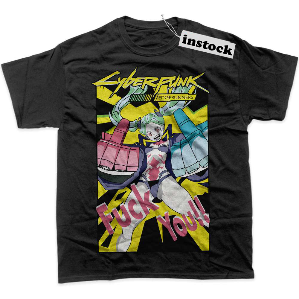 Rebecca Shirt, Cyberpunk: Edgerunners Shirt, Game Shirt, Graphic T-Shirt