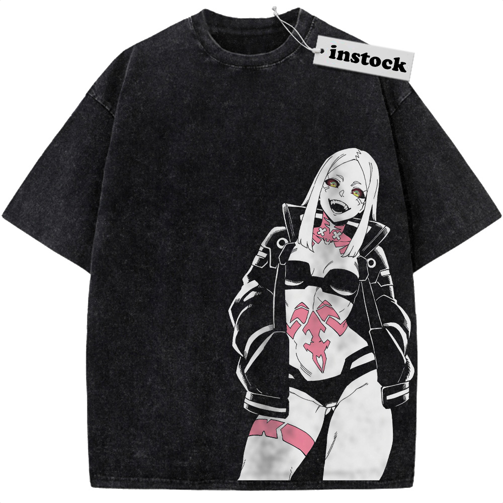 Rebecca Shirt, Cyberpunk: Edgerunners Shirt, Game Shirt, Vintage T-Shirt