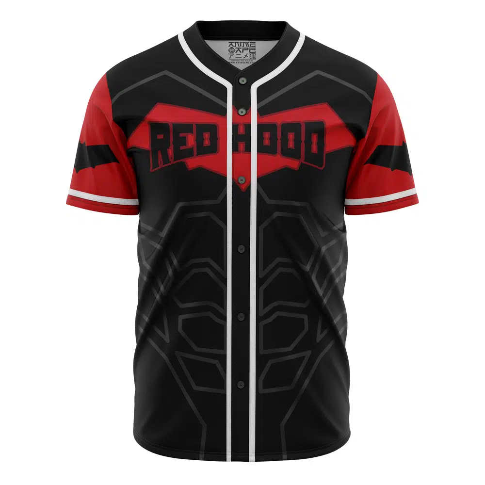 Red Hood DC Comics Baseball Jersey