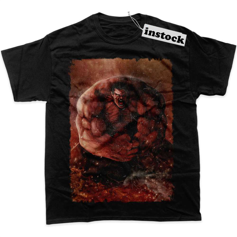 Red Hulk Shirt, Marvel Comics Shirt, Graphic Tee