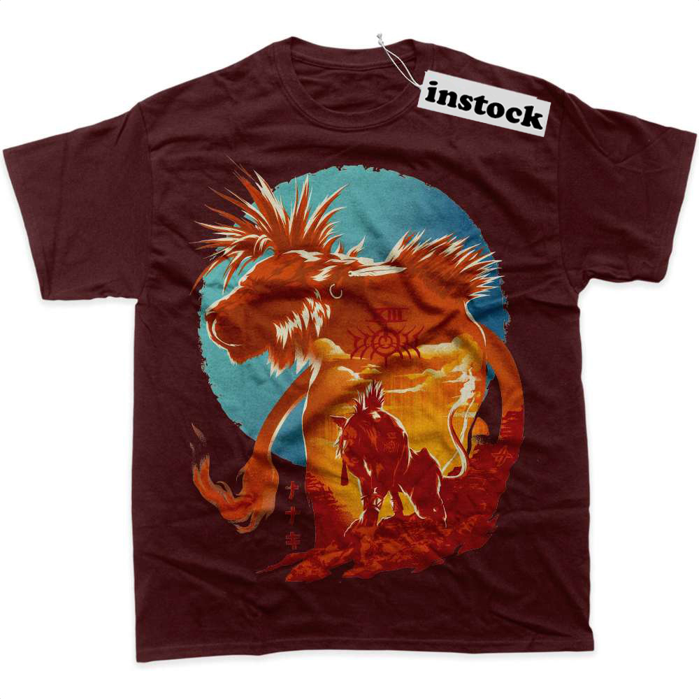 Red XIII Shirt, Final Fantasy Shirt, Game Shirt, Graphic Tee