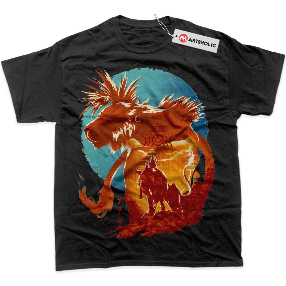 Alternative view of Red XIII Shirt, Final Fantasy Shirt, Game Shirt, Graphic Tee