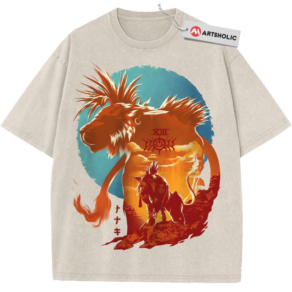 Red XIII Shirt, Final Fantasy Shirt, Game Shirt, Vintage Tee