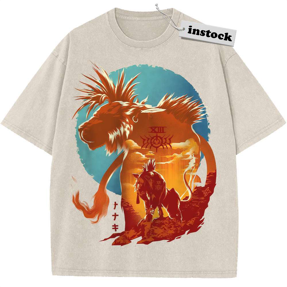 Red XIII Shirt, Final Fantasy Shirt, Game Shirt, Vintage Tee