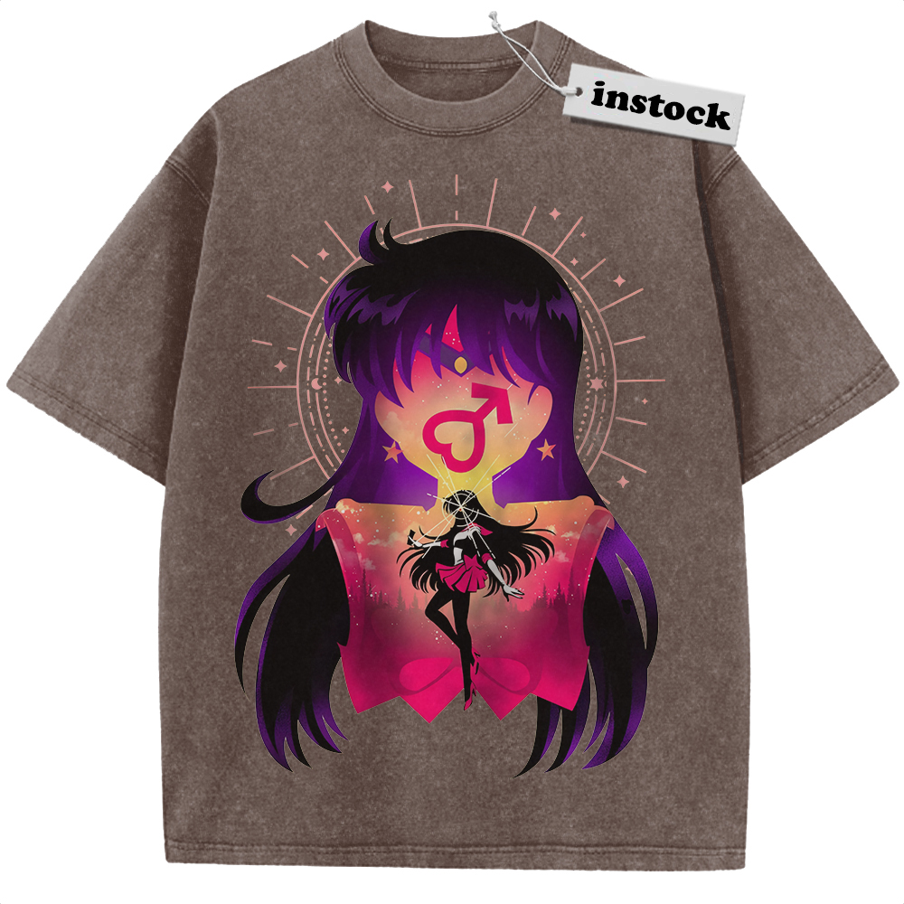 Rei Hino Shirt, Sailor Mars Shirt, Sailor Moon Shirt, Anime Shirt, Vintage Tee